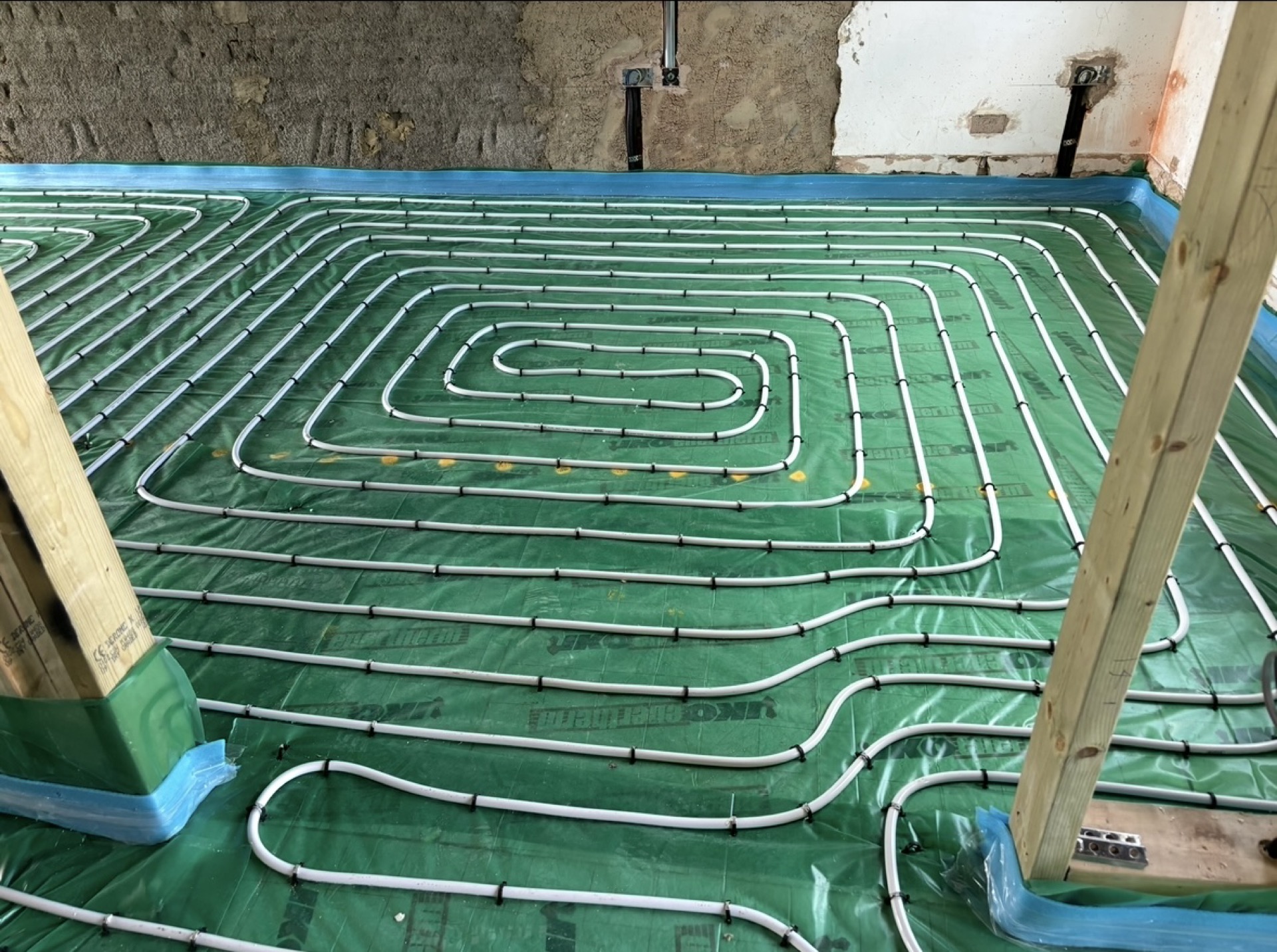 New Build & Extension Underfloor Heating