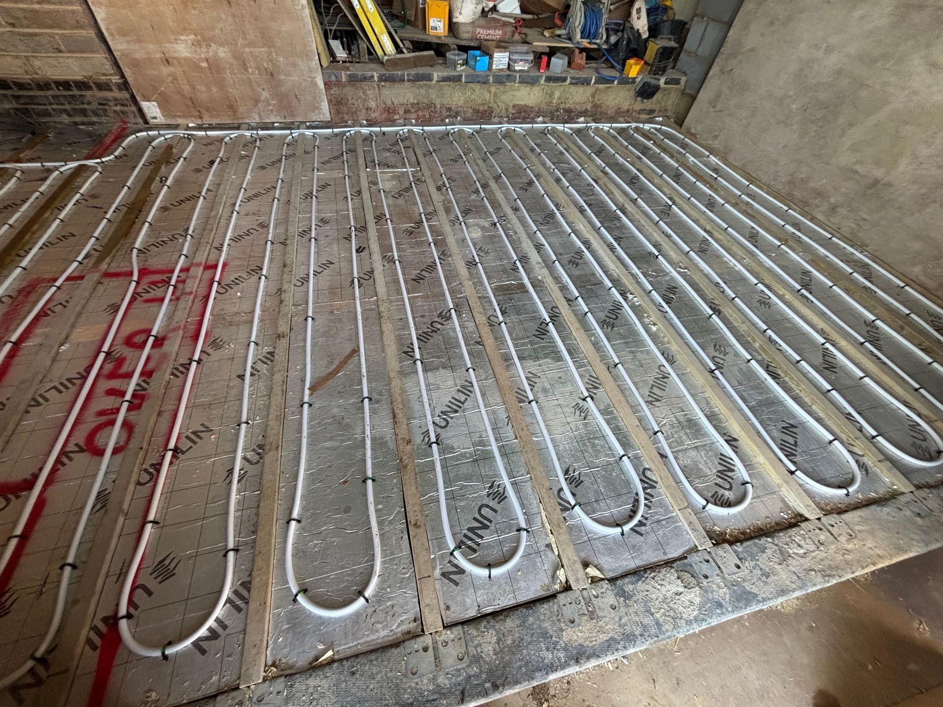 Suspended Floor Underfloor Heating